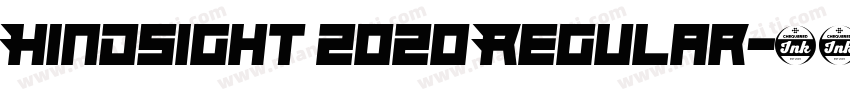 Hindsight 2020 Regular字体转换
